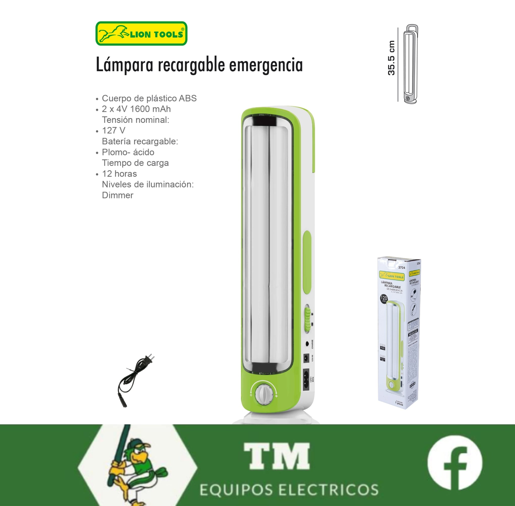LAMPARA RECARGABLES